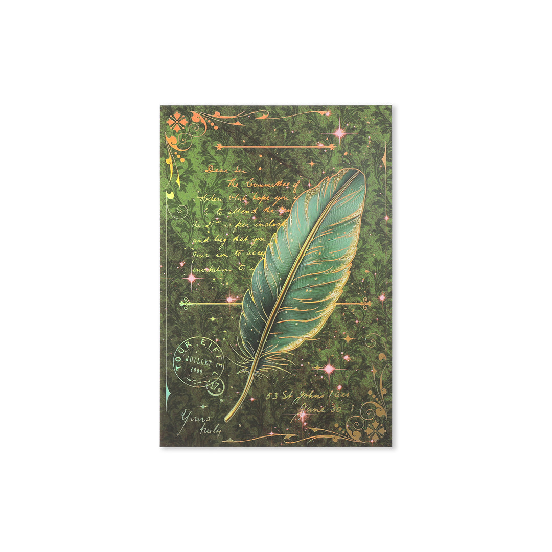 Feather Scrapbook Paper - 18 Sheets