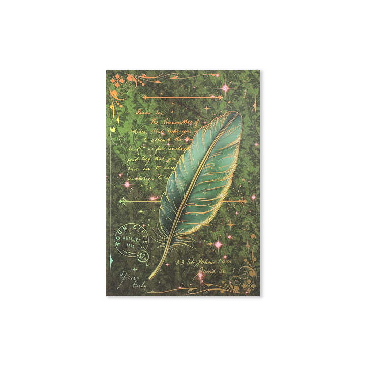 Feather Scrapbook Paper - 18 Sheets