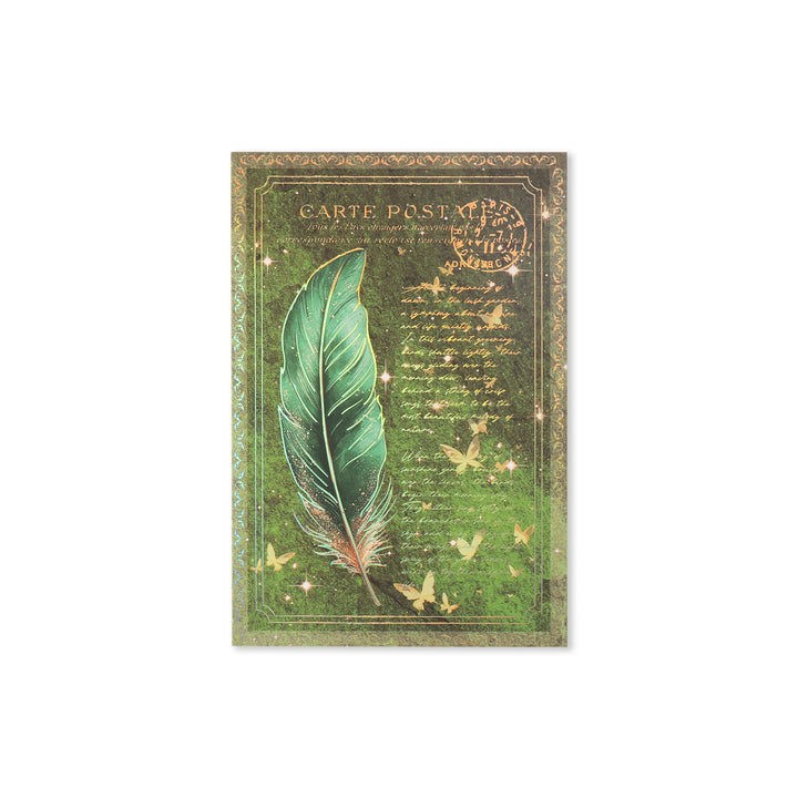 Feather Scrapbook Paper - 18 Sheets
