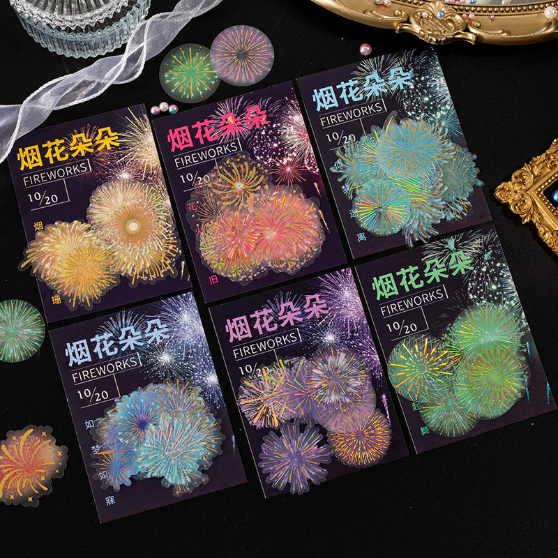 Fireworks Stickers - Blooming Fireworks