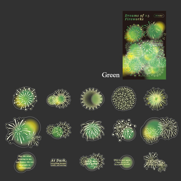 Fireworks Stickers - Dreams of Fireworks