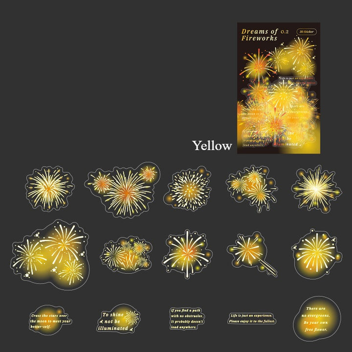 Fireworks Stickers - Dreams of Fireworks