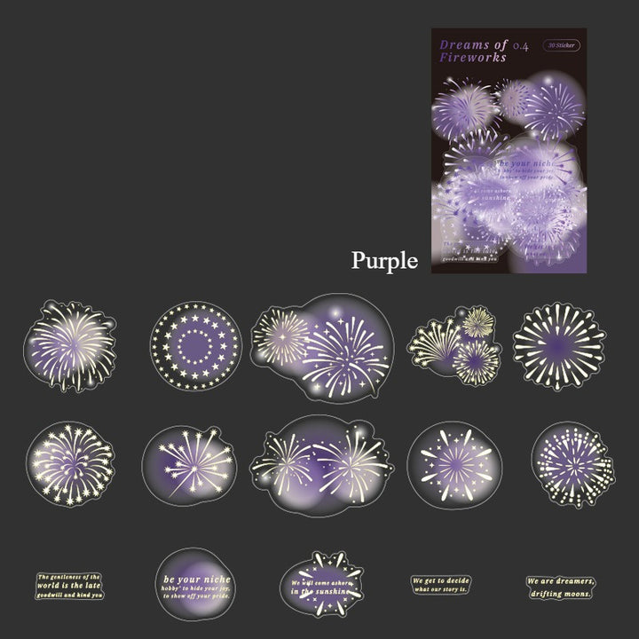 Fireworks Stickers - Dreams of Fireworks
