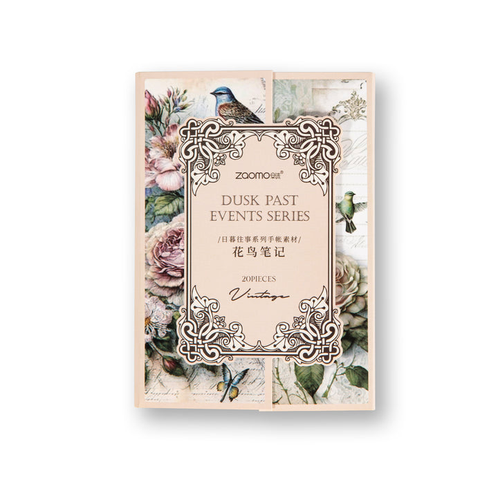 Floral Notes Scrapbook Paper Pad - 20 Sheets