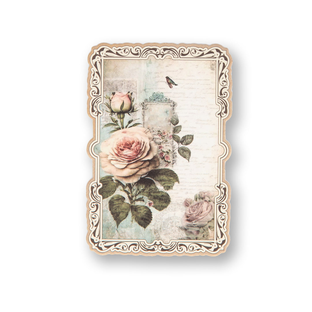 Floral Notes Scrapbook Paper Pad - 20 Sheets