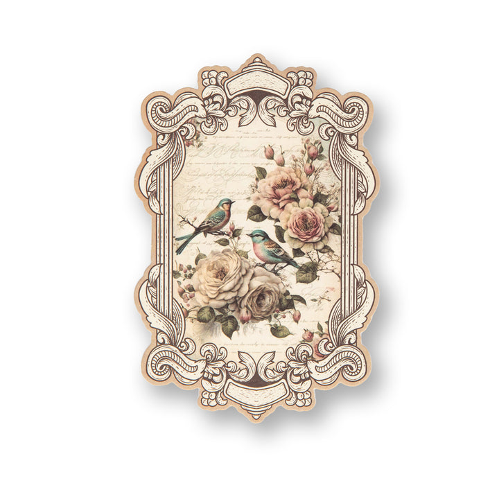 Floral Notes Scrapbook Paper Pad - 20 Sheets