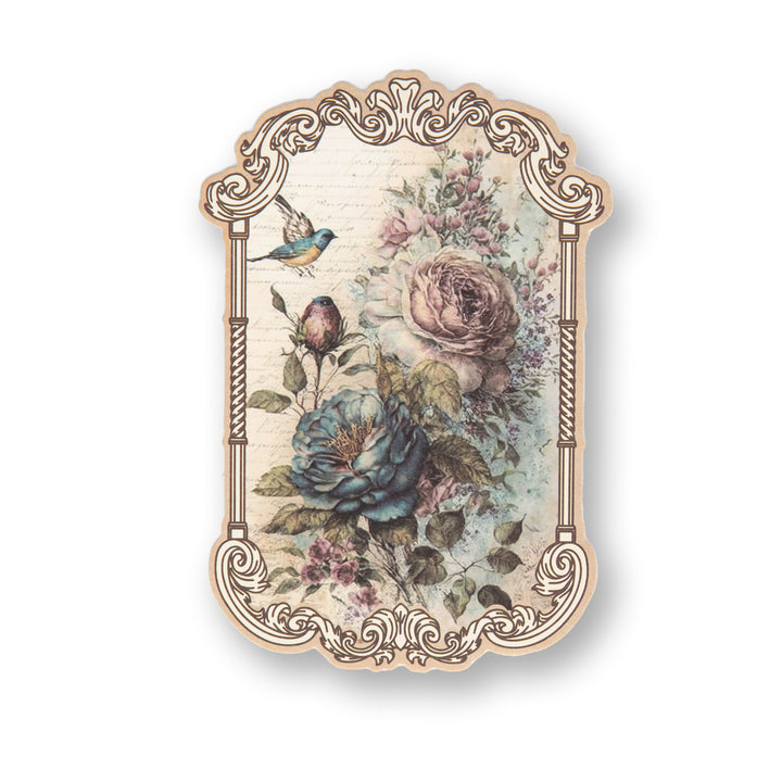 Floral Notes Scrapbook Paper Pad - 20 Sheets