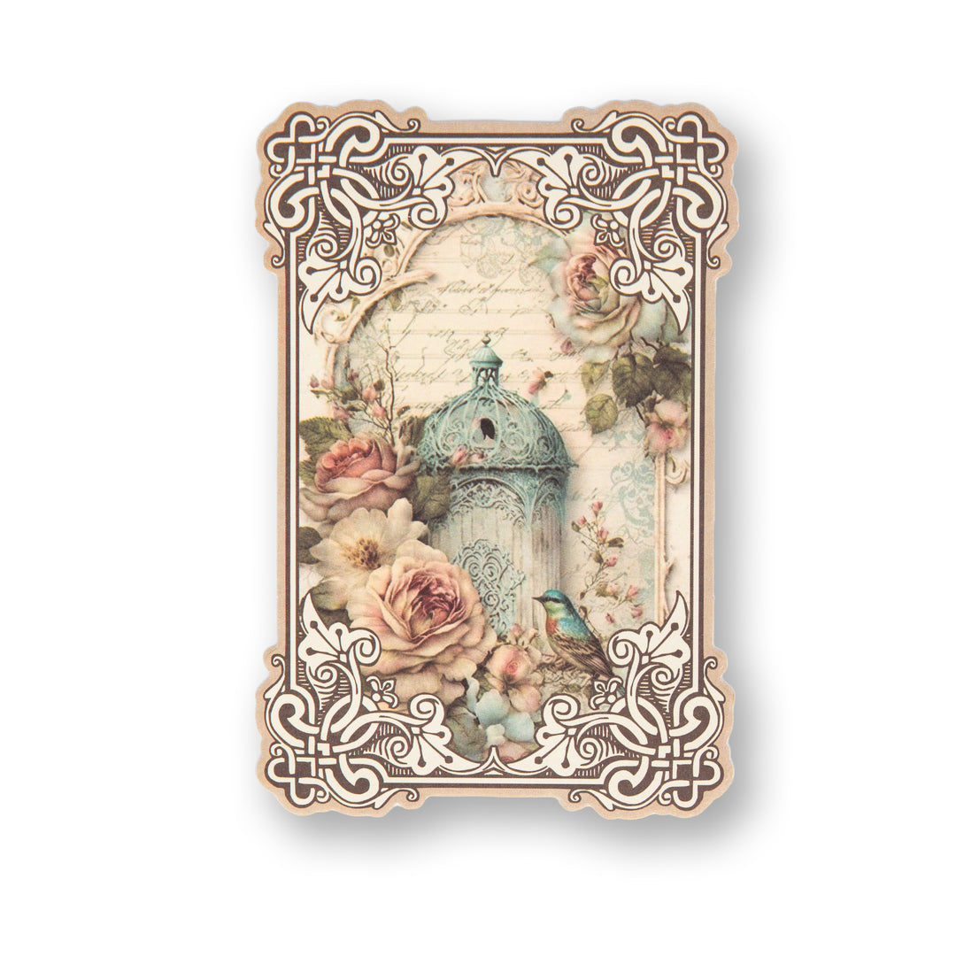 Floral Notes Scrapbook Paper Pad - 20 Sheets
