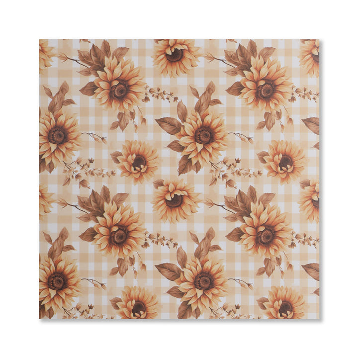 Flower In The Sunshine Scrapbook Paper - 12 Sheets