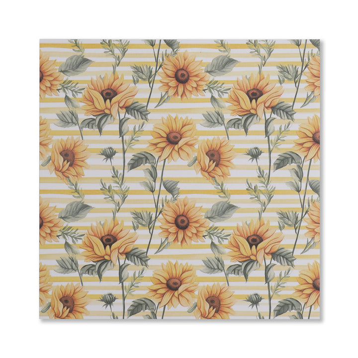 Flower In The Sunshine Scrapbook Paper - 12 Sheets