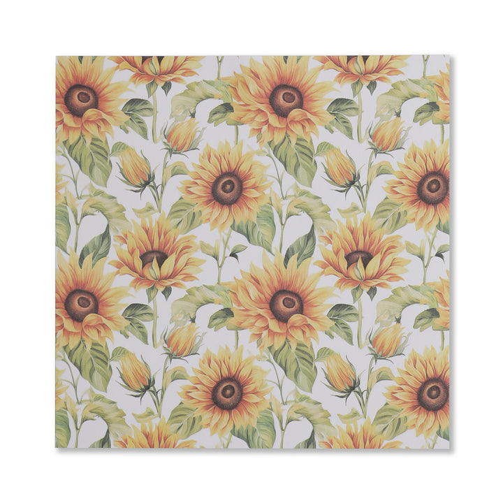 Flower In The Sunshine Scrapbook Paper - 12 Sheets