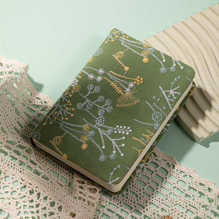 Flower & Tree Lined & Blank Notebook - A6 - Branch