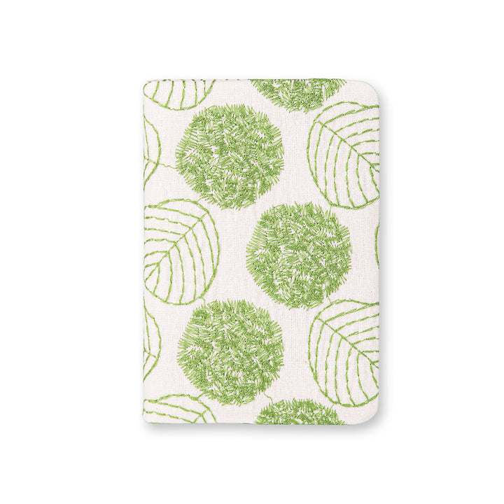 Flower & Tree Lined & Blank Notebook - A6 - White