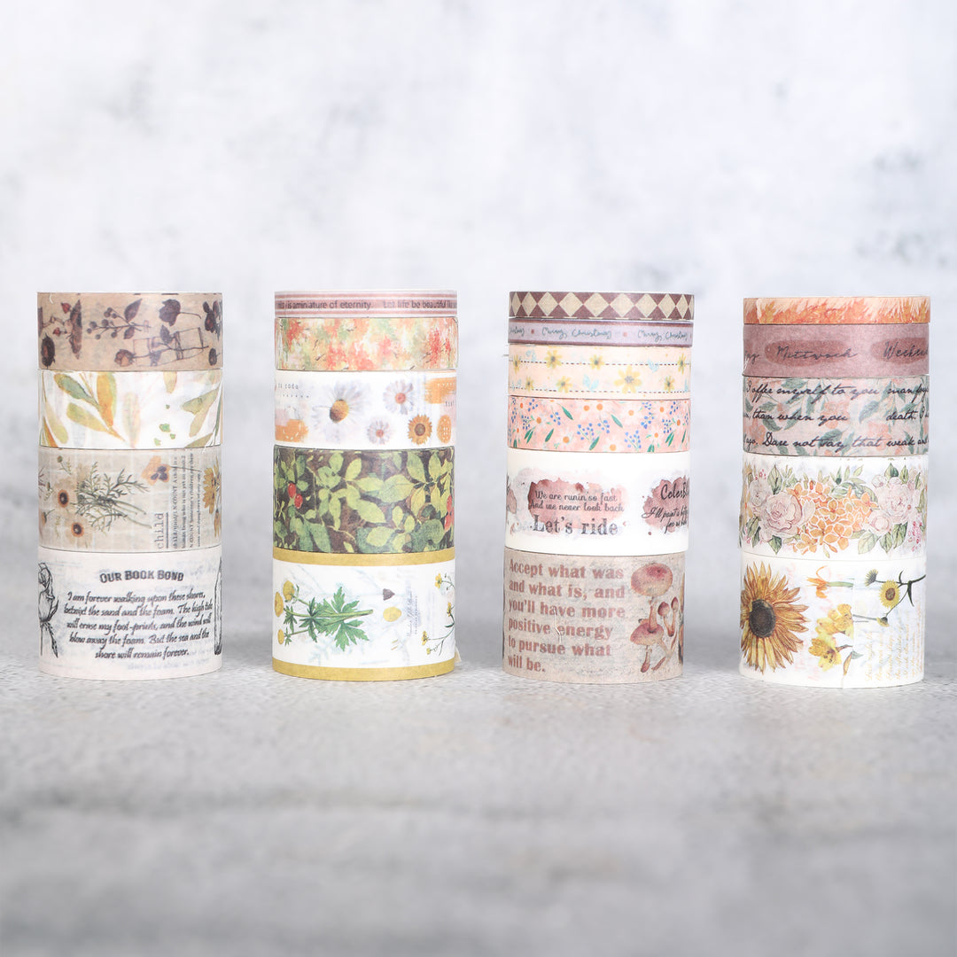 Forest Dreamscape Washi Tape - Forest Old Stories - Set of 20
