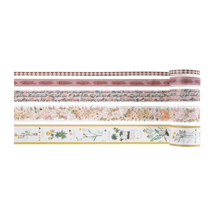 Forest Dreamscape Washi Tape - Forest Old Stories - Set of 20