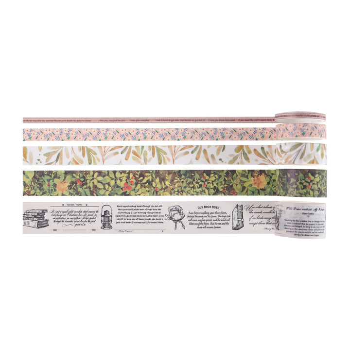 Forest Dreamscape Washi Tape - Forest Old Stories - Set of 20
