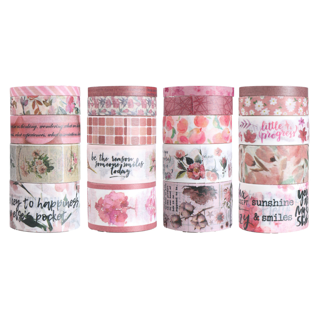 Forest Dreamscape Washi Tape - Pink Memories - Set of 20