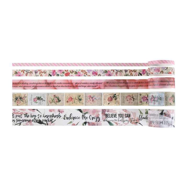 Forest Dreamscape Washi Tape - Pink Memories - Set of 20