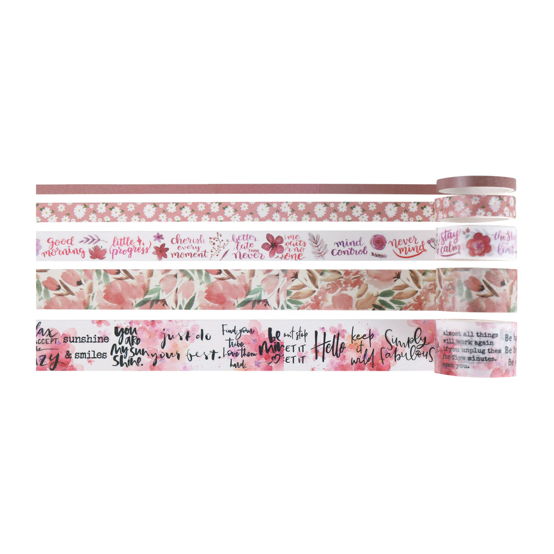 Forest Dreamscape Washi Tape - Pink Memories - Set of 20