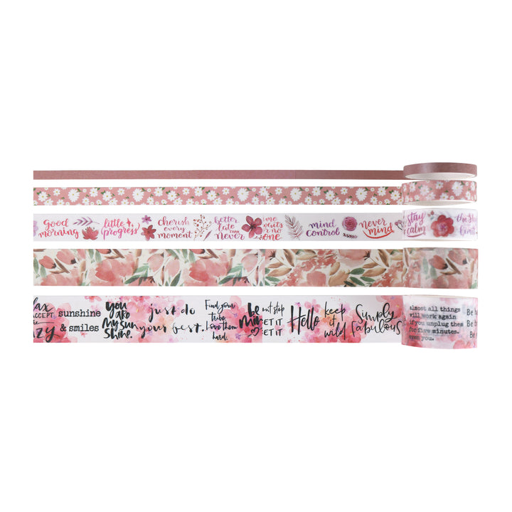 Forest Dreamscape Washi Tape - Pink Memories - Set of 20