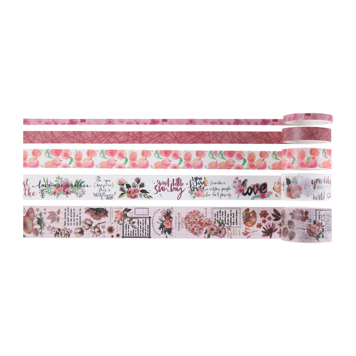 Forest Dreamscape Washi Tape - Pink Memories - Set of 20