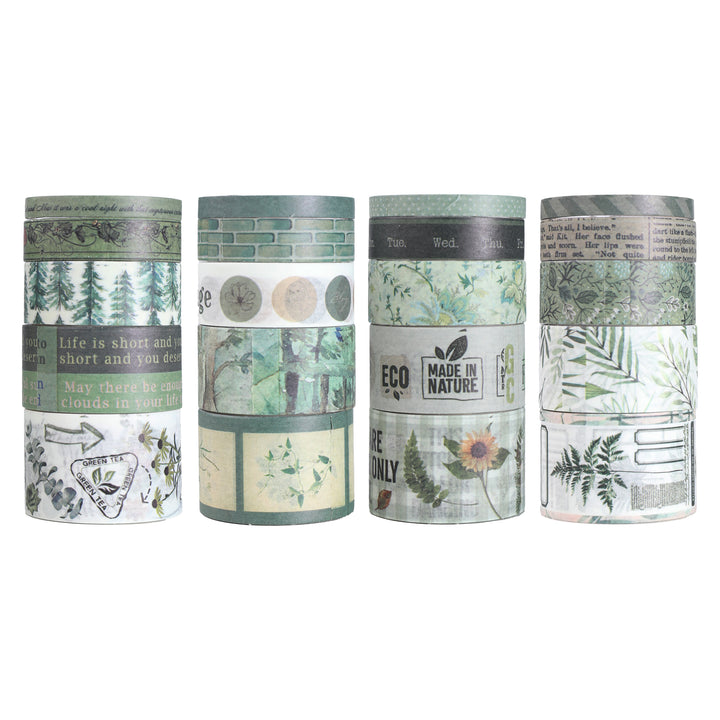Forest Dreamscape Washi Tape - Plant Stories - Set of 20