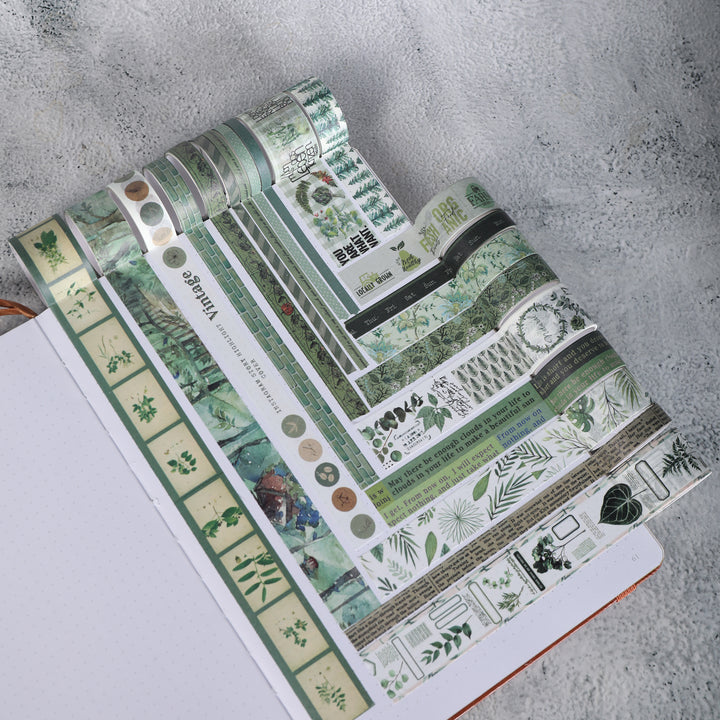 Forest Dreamscape Washi Tape - Plant Stories - Set of 20