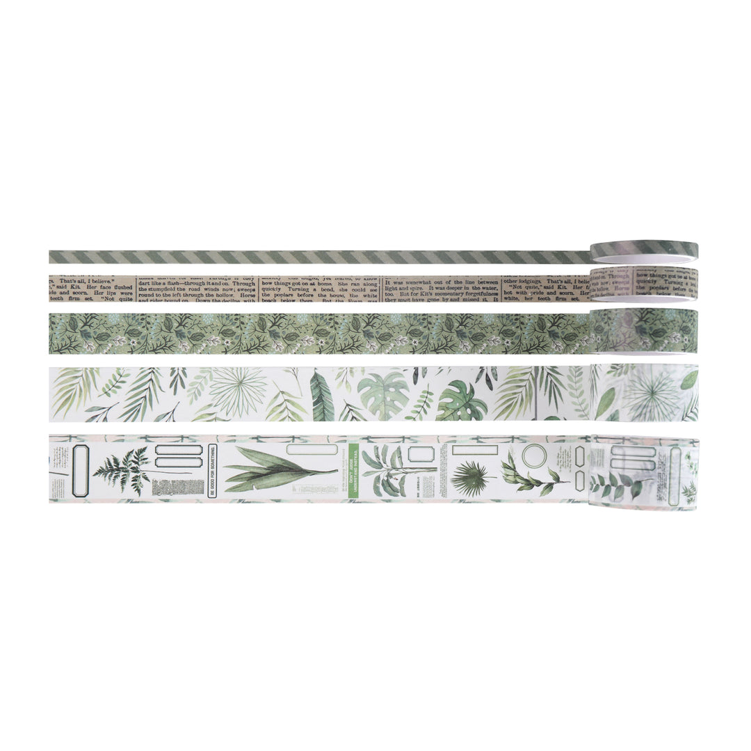 Forest Dreamscape Washi Tape - Plant Stories - Set of 20