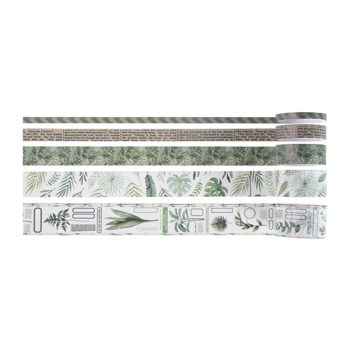 Forest Dreamscape Washi Tape - Plant Stories - Set of 20