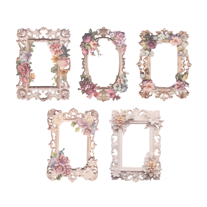 Flower Mirror Manor Scrapbook Paper - 60 Sheets