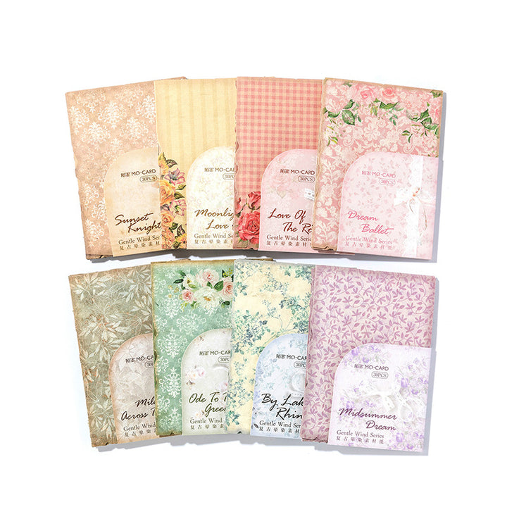 Gentle Wind Scrapbook Paper - 240 Sheets