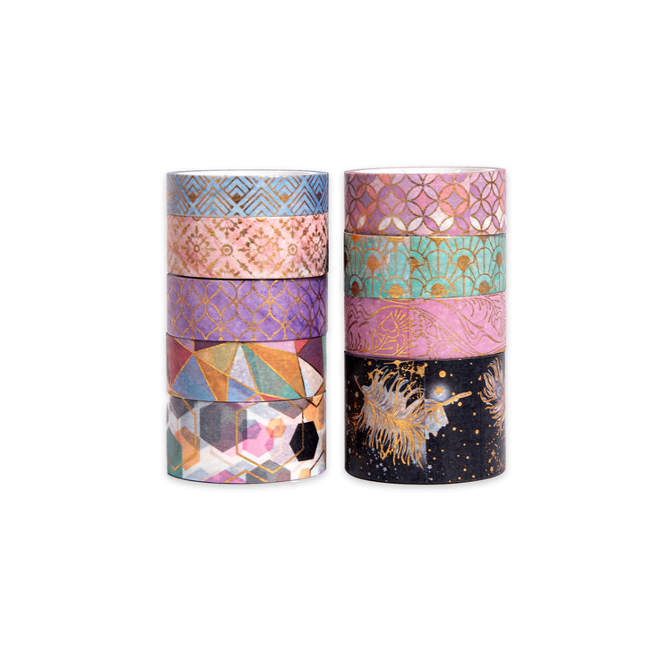 Geometric Aesthetics Washi Tape - Set of 9