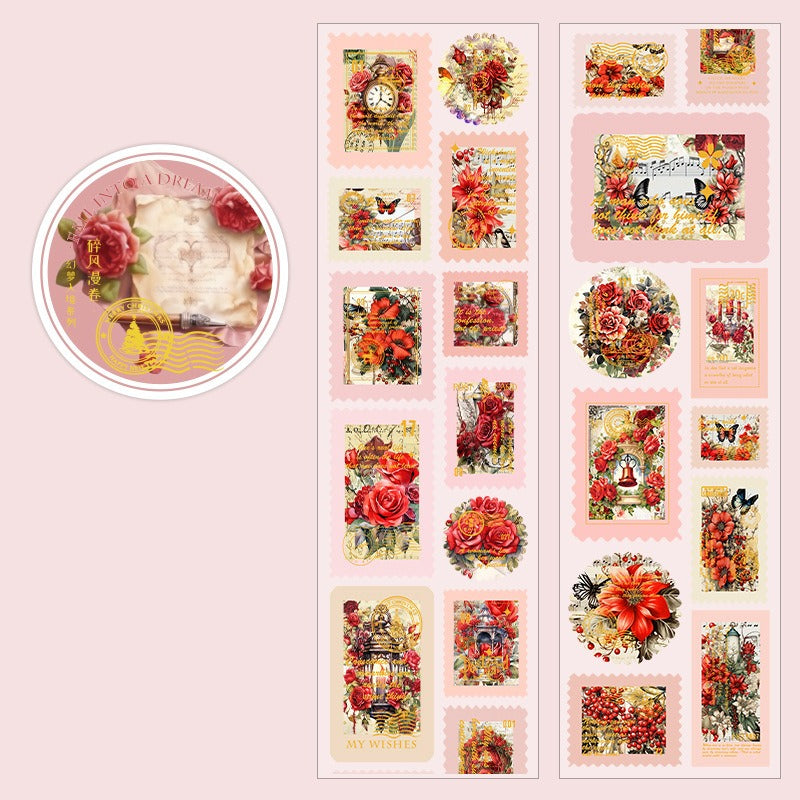 Gold Foil Stamp Tape