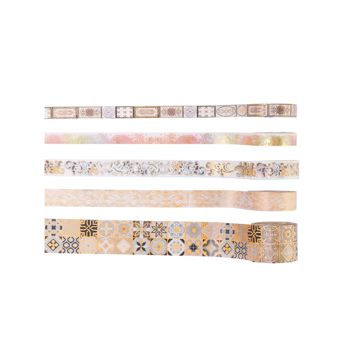 Golden Melody Washi Tape - Set of 10