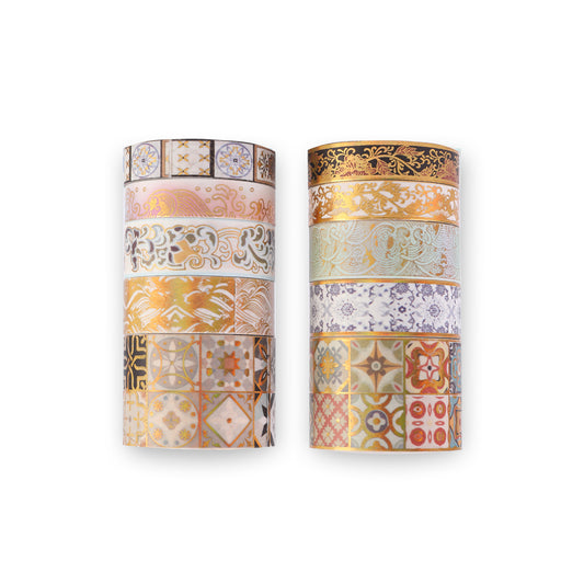 Golden Melody Washi Tape - Set of 10