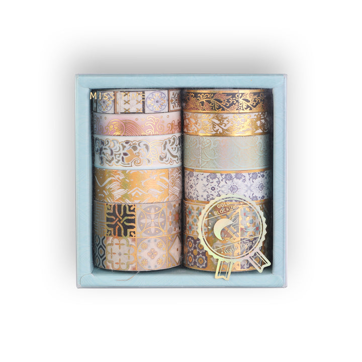 Golden Melody Washi Tape - Set of 10