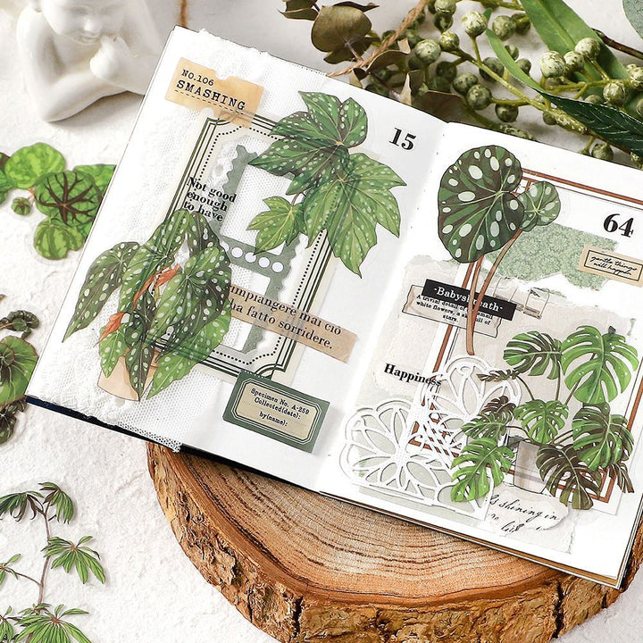 Green Plant Research Centre Stickers - 120 Pcs