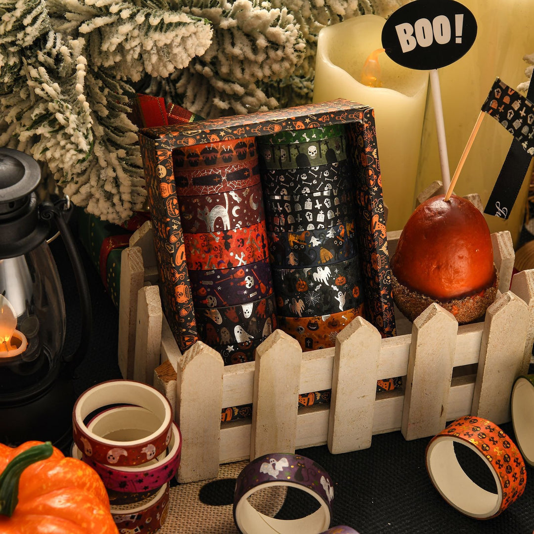Halloween Foil-Stamped Washi Tape