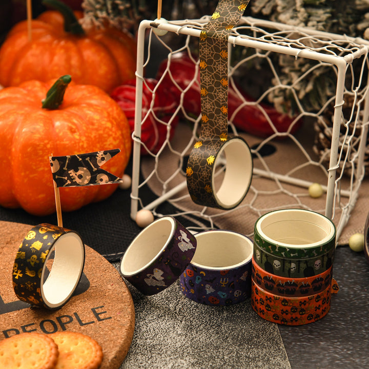 Halloween Foil-Stamped Washi Tape