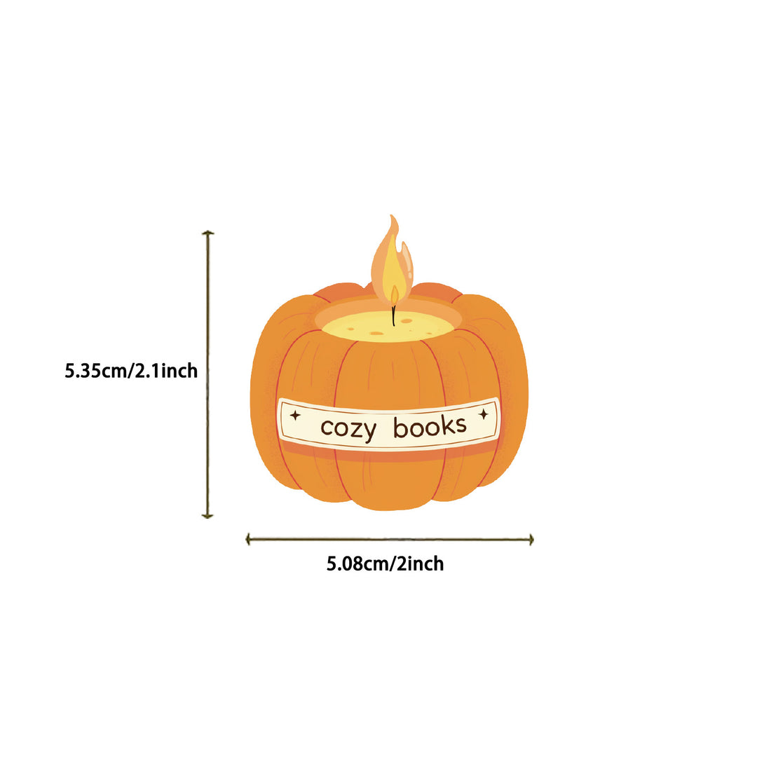 Halloween Magic Bookish Witch Ⅲ Stickers - 50 Pcs