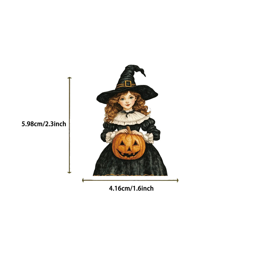 Halloween Magic Potion Stickers - 50 Pcs