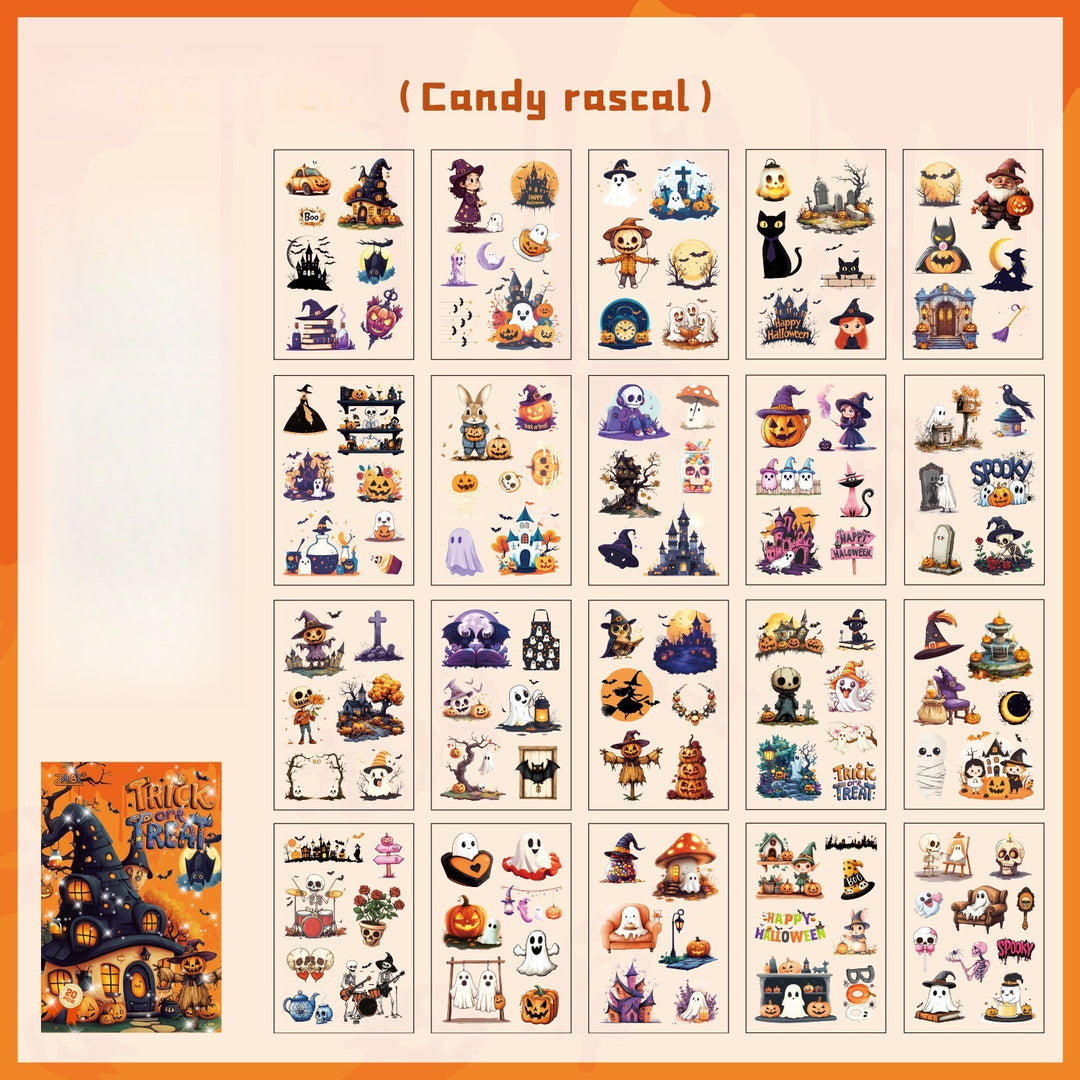Halloween Sticker Book