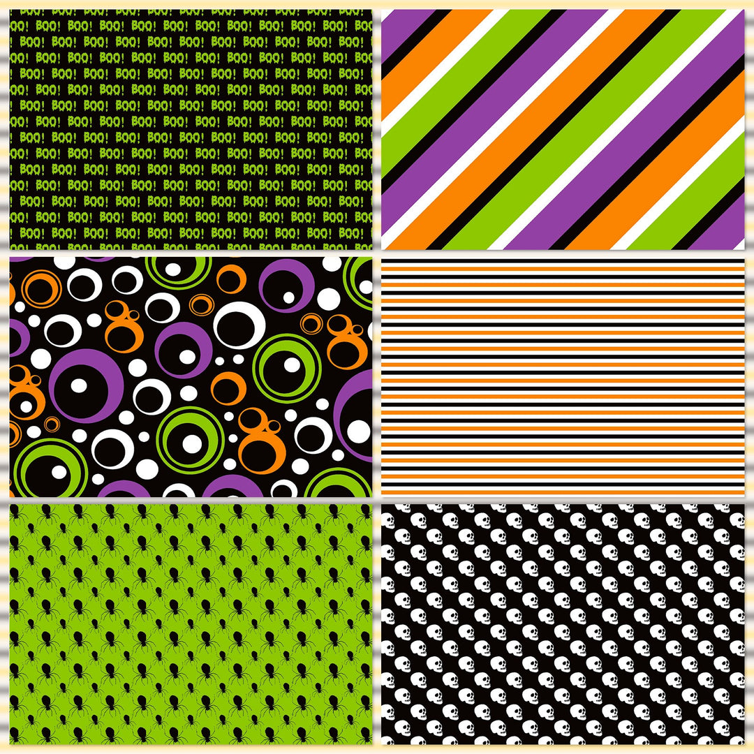 Halloween Ⅲ Scrapbook Paper - 12 Sheets