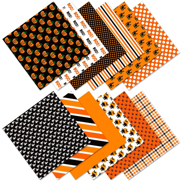 Halloween Ⅳ Scrapbook Paper - 12 Sheets