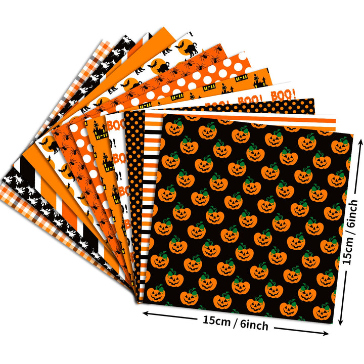 Halloween Ⅳ Scrapbook Paper - 12 Sheets