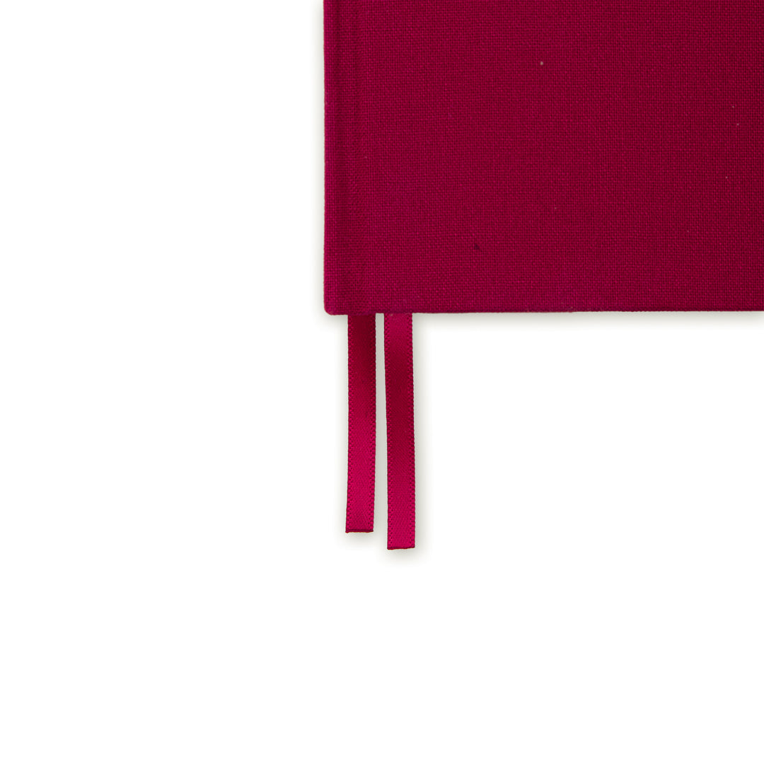 Hand & Flower Dot Grid Notebook - A5