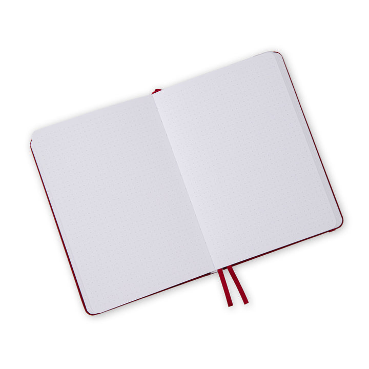 Hand & Flower Dot Grid Notebook - A5