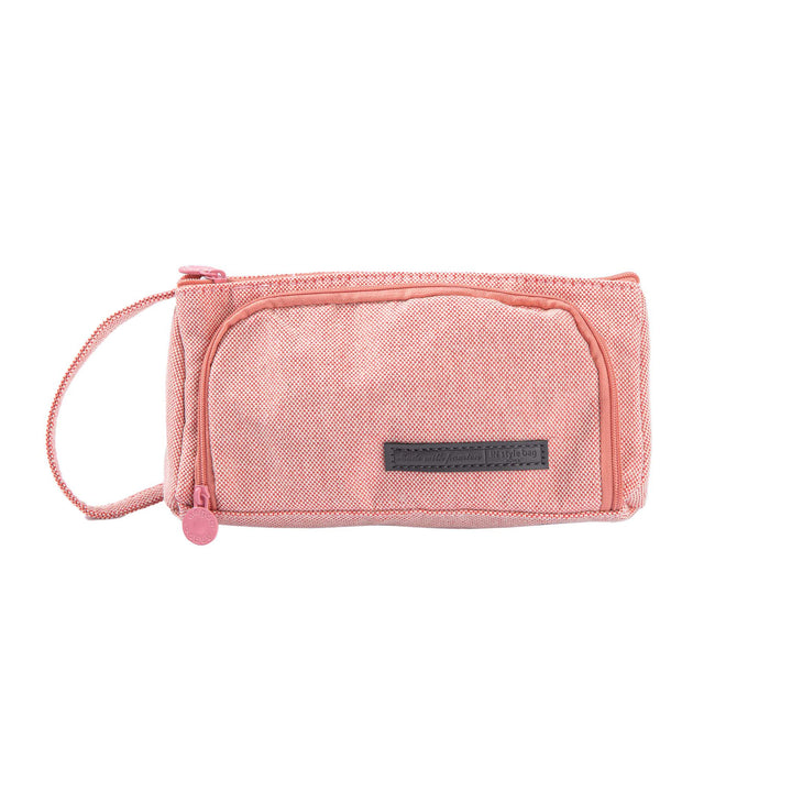 Handheld Pencil Case Large Volume - Peach