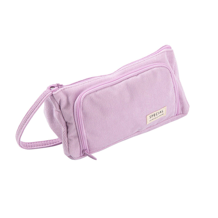 Handheld Pencil Case Large Volume - Purple
