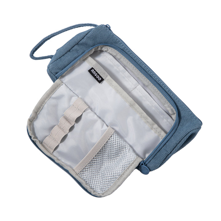 Handheld Pencil Case Large Volume - Airy Blue